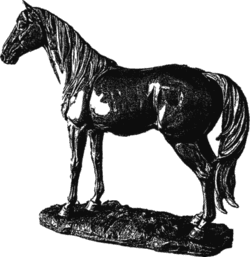 Cheval de bronze