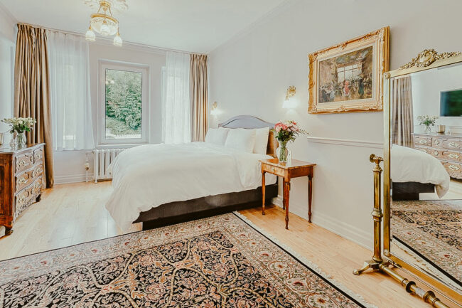 Suite Jardin - Hébergement dans les Laurentides | Stonehaven